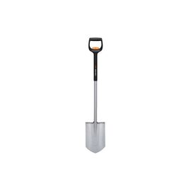Лопата штыковая телескопическая закругленная Xact FISKARS, фото 