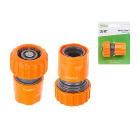 Муфта быстросъемная 3/4" с автостоп. STARTUL GARDEN (ST6011-5-3/4), фото 