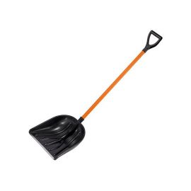 Лопата снеговая пластм. 410х460мм со стальн.черенком STARTUL MASTER (ST9056-2), фото 