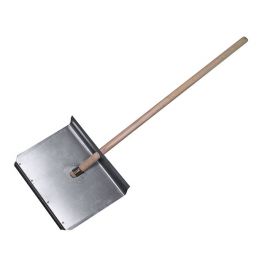 Лопата снеговая 350х470 тротуарная (алюм. с дер.черенком) STARTUL (ST9069), фото 