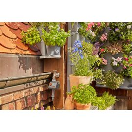 Комплект микрокапельного полива для вертикального садоводства для 12 угловых емкостей, Gardena, фото 