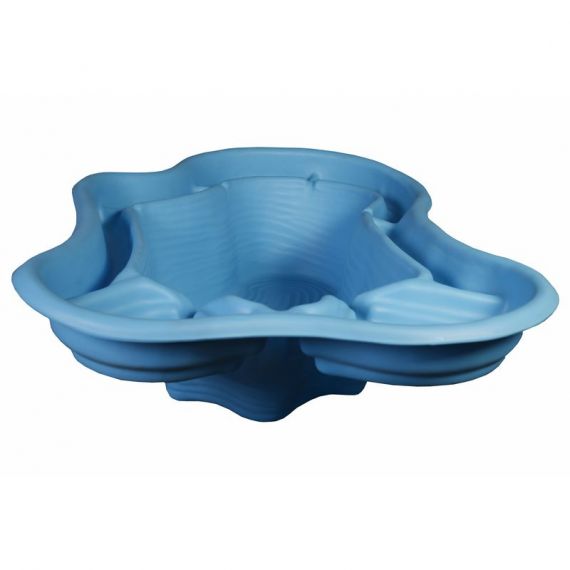 Пруд пластиковый, садовый, 600л, Объем пруда, л: 600, Цвет пруда: синий, фото , изображение 4