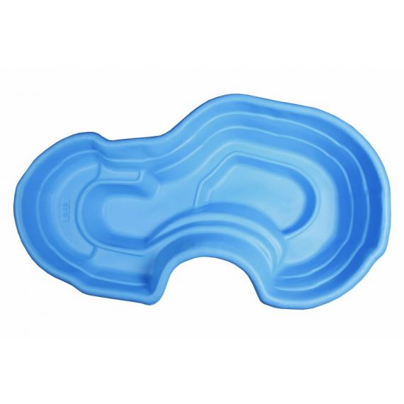 Пруд пластиковый, садовый 640 л, Объем пруда, л: 640, Цвет пруда: синий, фото , изображение 3