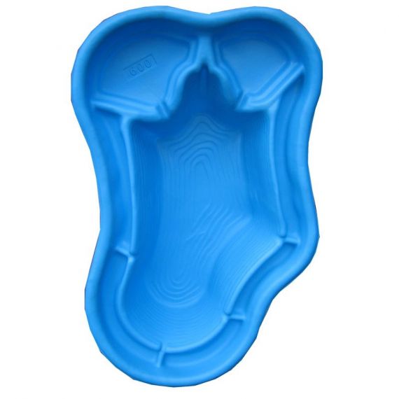 Пруд пластиковый, садовый, 600л, Объем пруда, л: 600, Цвет пруда: синий, фото , изображение 2