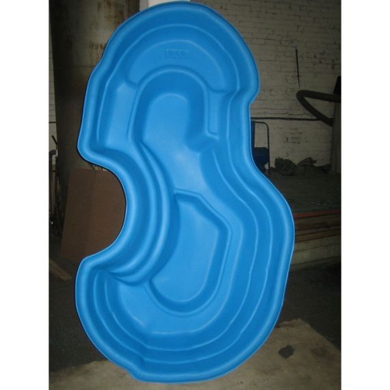 Пруд пластиковый, садовый 640 л, Объем пруда, л: 640, Цвет пруда: синий, фото , изображение 5