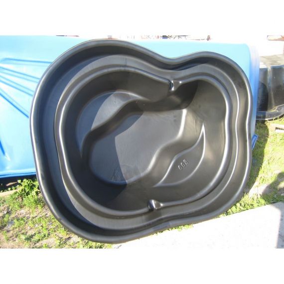 Пруд садовый, пластиковый 700л., Объем пруда, л: 700, Цвет пруда: черный, фото , изображение 2