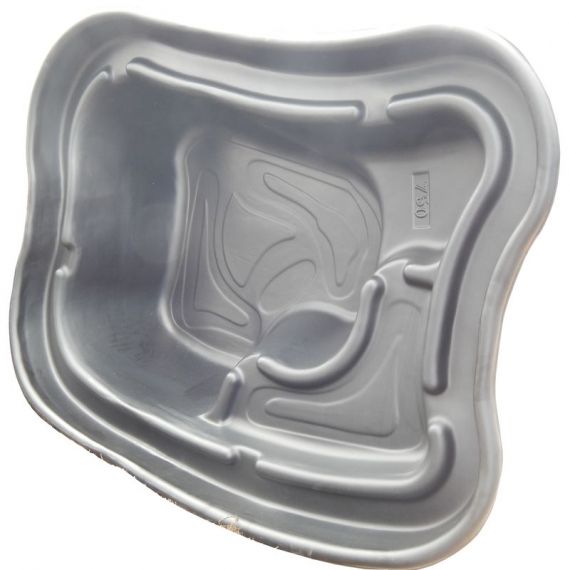 Пруд пластиковый, садовый, 750 л, Россия, Объем пруда, л: 750, Цвет пруда: черный, фото , изображение 3