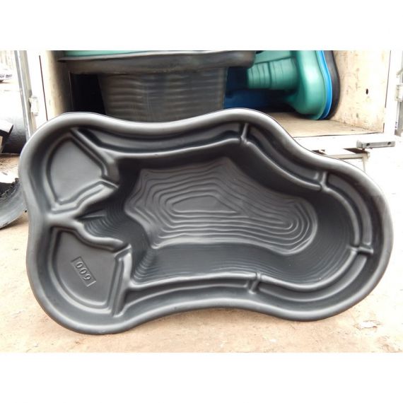 Пруд пластиковый, садовый, 600л, Объем пруда, л: 600, Цвет пруда: черный, фото , изображение 3