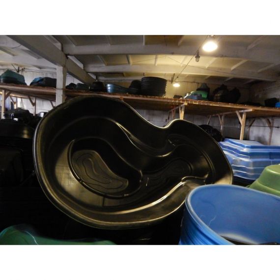 Пруд пластиковый, садовый, 3200 л, Россия, Объем пруда, л: 3200, Цвет пруда: черный, фото , изображение 6