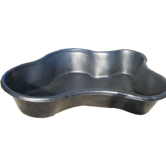 Пруд пластиковый, садовый, 1300 л, Россия, Объем пруда, л: 1300, Цвет пруда: черный, фото , изображение 3