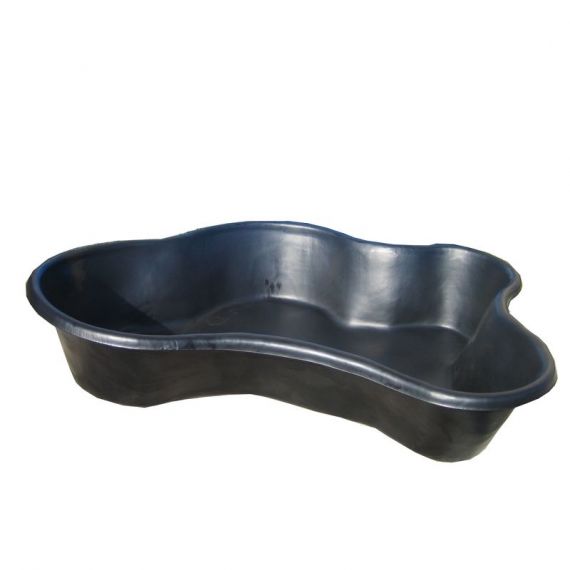 Пруд пластиковый, садовый, 1300 л, Россия, Объем пруда, л: 1300, Цвет пруда: черный, фото , изображение 2