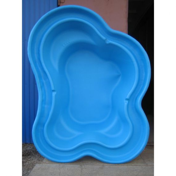 Пруд пластиковый, садовый, 2300 л, Россия, Объем пруда, л: 2300, Цвет пруда: синий, фото , изображение 3