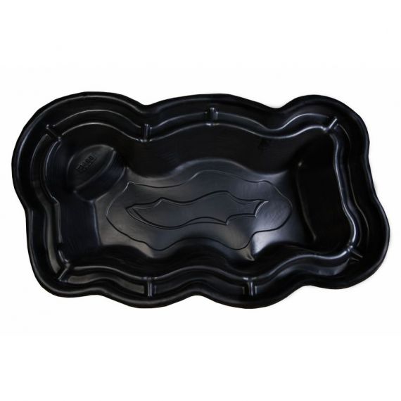 Пруд пластиковый, садовый, 1400 л, Россия, Объем пруда, л: 1400, Цвет пруда: черный, фото , изображение 7