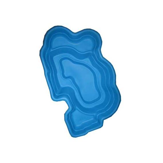 Пруд пластиковый, садовый, 900 л, Россия, Объем пруда, л: 900, Цвет пруда: синий, фото , изображение 2