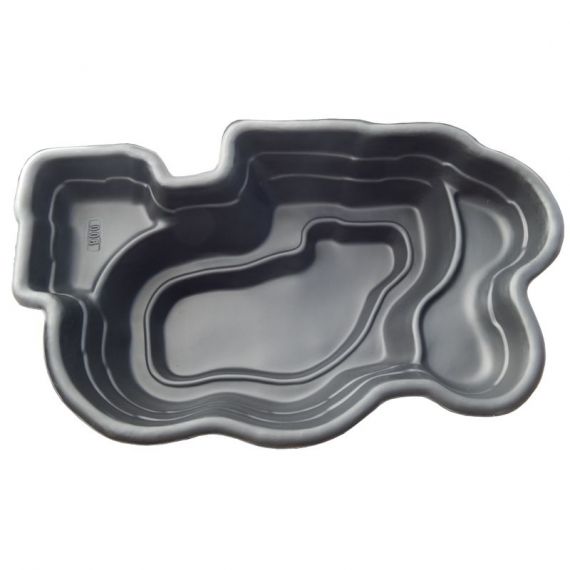 Пруд пластиковый, садовый, 900 л, Россия, Объем пруда, л: 900, Цвет пруда: черный, фото , изображение 5