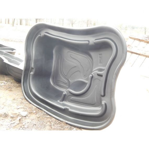 Пруд пластиковый, садовый, 750 л, Россия, Объем пруда, л: 750, Цвет пруда: черный, фото , изображение 4