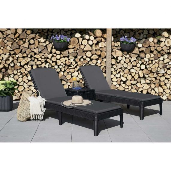 Шезлонг садовый Jaipur, фото , изображение 2