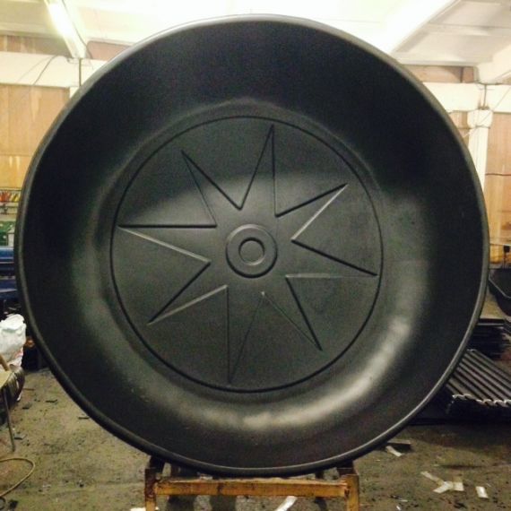 Купель круглая  "СОЛНЫШКО", фото , изображение 2