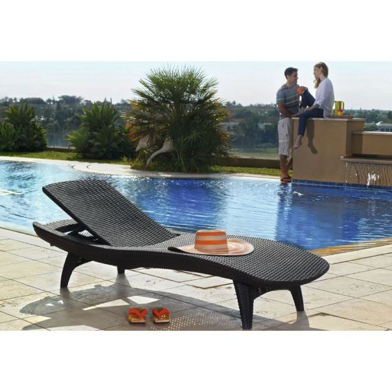 Шезлонг садовый Pacific, фото , изображение 5