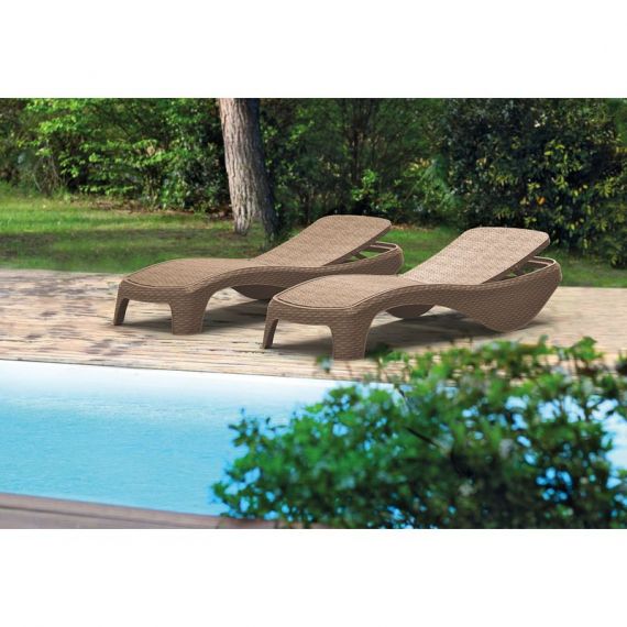 Шезлонг садовый Atlantic, фото , изображение 4