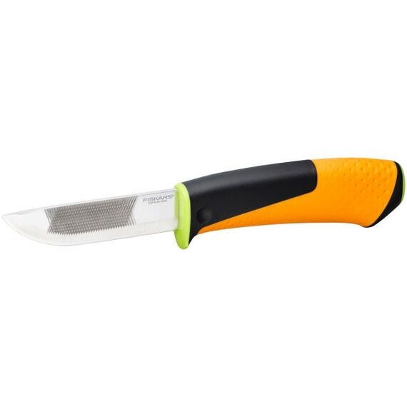 Нож для тяжелых работ с точилкой FISKARS, фото 