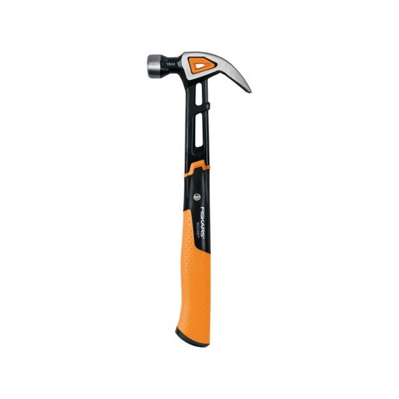 Молоток с загнутым гвоздодёром M 16/13.5 FISKARS, фото 