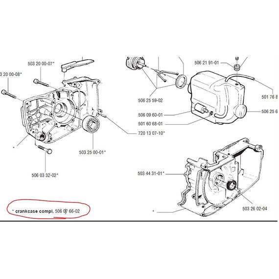 Картер Husqvarna K650, фото 