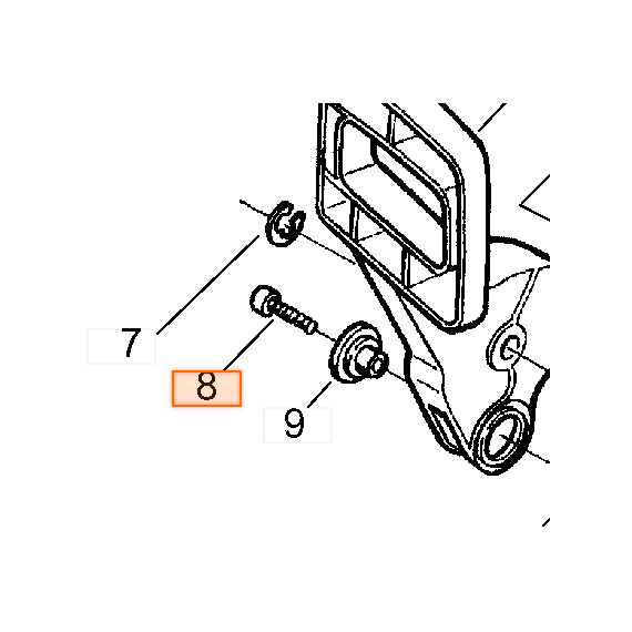 Винт 5300163-84 Husqvarna, фото 